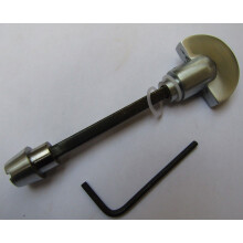 Spare Replacement Spindle bar Satin Chrome Bathroom Thumbturn