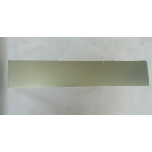 Door kick plate Satin Aluminium 760 x 150 mm