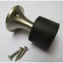 Door Stopper Pedestal Satin Chrome