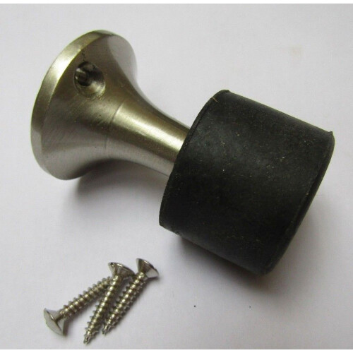 Door Stopper Pedestal Satin Chrome