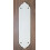 White Ceramic Finger Plate 1