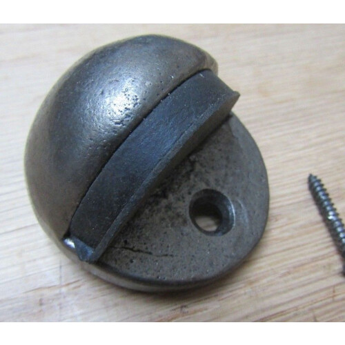 Door Stopper Half Moon Antique Iron