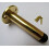 Door Stopper 3" Pipe Polished Brass by Ironmongery World 1