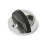 Door Stopper Half Moon Polished Chrome 1