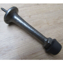 Door Stopper Screw in pipe Antique iron by Ironmongery World