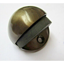 Door Stopper Half Moon Antique Brass