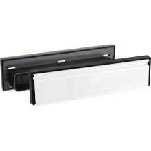Telescopic Sleeved Letter Plate White