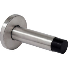 Door Stopper Projecting Satin Stainless steel