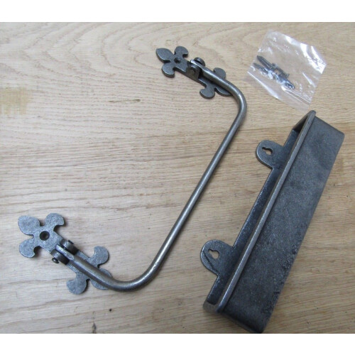 Cast Iron Pew Rail Umbrella Holder