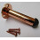 Door Stopper 3" Pipe Polished Copper 1