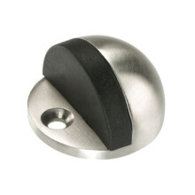 Door Stopper Half Moon Satin Chrome