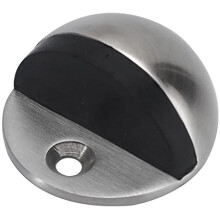 Door Stopper Half Moon Satin Steel