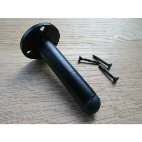 3'' Pipe Door Stop Matt Black