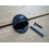 Door Stop Half Round Floor Mounted Matt Black 1