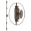 ESPAGNOLETTE Oval Bolt Left Hand 42'' Kit 1