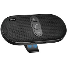 Hands-Free Car Phone Kit Bluetooth: Wireless HandsFree Car Kit with 6W Speaker for Van Truck Calls - Support Siri Google Assistant AUTO Power ON