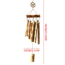 Bamboo Wind Chime Outdoor Garden Decor 70 cm