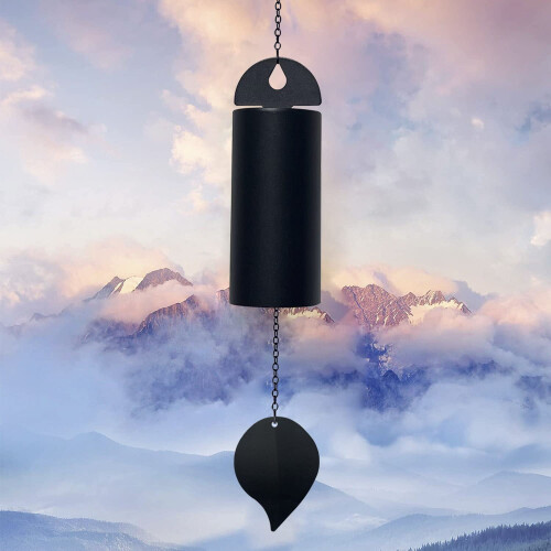 Large 30 Inch Deep Tone Metal Wind Chimes