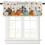 Fall Kitchen Valance 54x18 in Polyester Rod Pocket 1