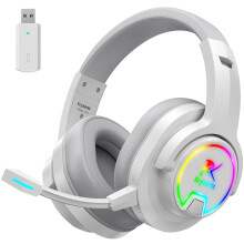 PG3 2.4GHz Wireless Gaming Headset for PS5, PC, PS4, Mac, Switch, Bluetooth 5.4 Gaming Headphones with Noise-Cancelling Mic, Gaming Headset with
