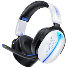 Buwnia Wireless Gaming Headset, Ps5 Headset for PC Ps5 Ps4 Switch, 2.4GHz Lossless Audio Gaming Headsets, Bluetooth 5.3 Gaming Headphone with Noise C