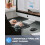 TeckNet TECKNET Mini Wireless Keyboard and Mouse Set, 2.4G Cordless USB, Grey 3