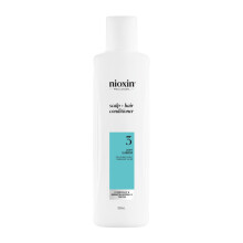 Nioxin System 3 Scalp + Hair Conditioner - Hair Thickening Conditioner for Coloured, Dry and Damaged Hair with Light Thinning - with Biotin and N