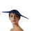 Base de fascinateur de chapellerie de luxe 44cm,-Bleu 1