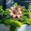 Gartenfigur „Waldelf und Hirsch“ 1