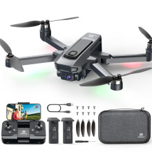 DEERC D25 Drone with 1080P HD Camera for Kids Adults with 5G Transmission, Foldable RC Quadcopter with Brushless Motor, Optical Flow, Tap Fly, Vo