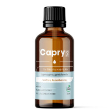Capry Oil for Dry Scalp & Dandruff Care | 50ml | Scalp, Face & Body Oil | With Squalane, Bisabolol & Vitamin E | Lightweight Moisturiser for Sens