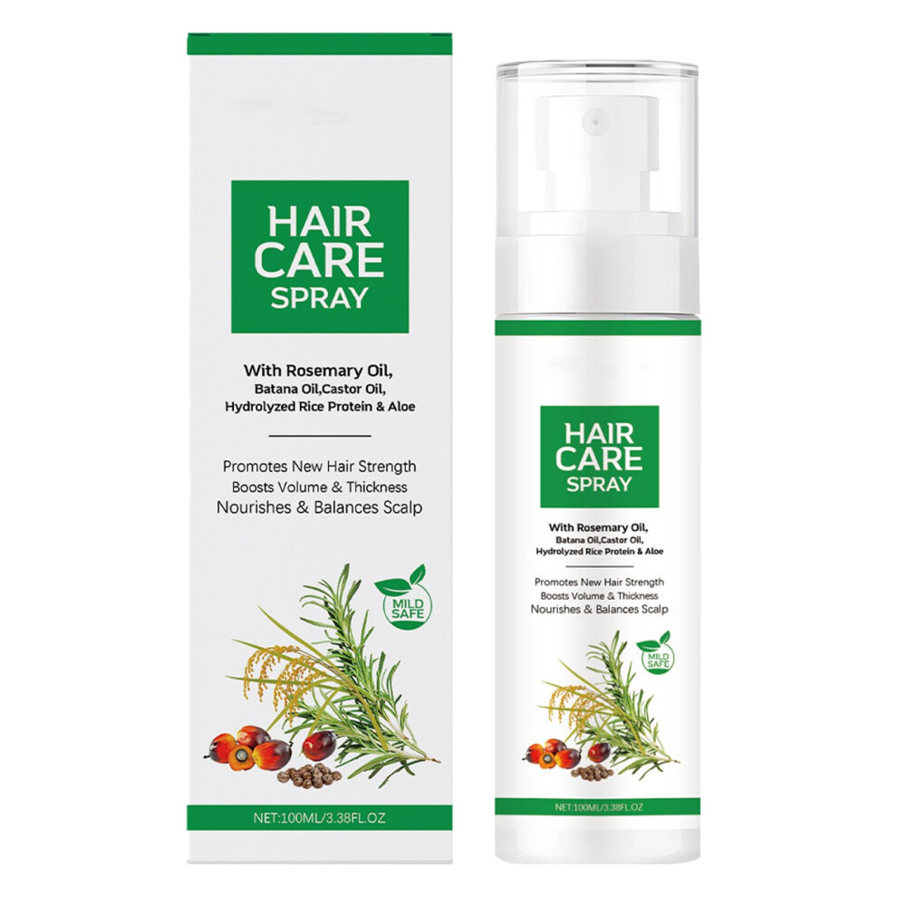 Clawrex Hair Growth Serum Spray, 120Ml Natural Hair Growth Spray With Rosemary, Batana & Castor Oil - Caffeine Ginseng For Scalp Care Treatment For Hair