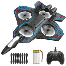 HATFRYF RC Plane Toy for Kids, 2.4GHz Remote Control Plane, RC Quadcopter Foldable Drone for Beginners, Kids and Adults, Toys Gifts for Boys and
