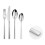Cutlery Sets Stainless Steel 18/8 Catering Flat 4pc Set 1