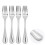 Cutlery Sets Stainless Steel 18/8 Fork 4pc Set Catering Bead 1