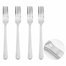 Cutlery Sets Stainless Steel 18/8 Fork 4pc Set Catering Papyrus