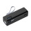 Coque de voyage en Silicone pour étui de protection-Noir 1