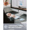 TeckNet TECKNET Mini Wireless Keyboard and Mouse Set, 2.4G Cordless USB, Blue 3