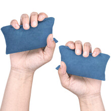 Oreiller à main en microfibre douce, pratique pour-Bleu profond