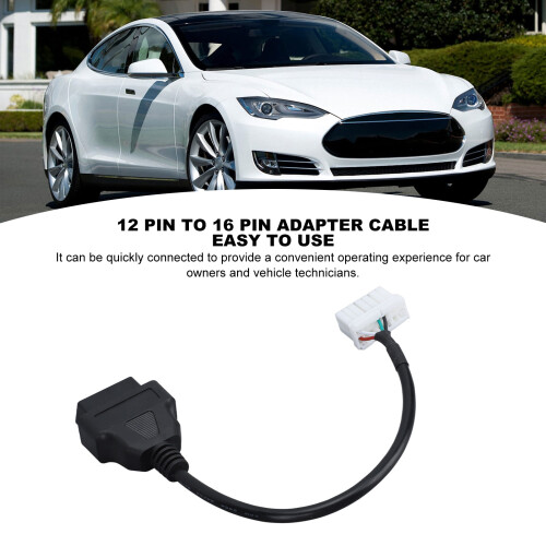 12P-16P Adapterkabel für Model S 2012-2015 Schwarz 2