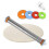 Length Adjustable Rolling Pin Stainless Steel Fondant 44cm Rolling Pin 1