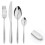 Cutlery Set Fork Spoon 16pc Sets Anydate Pointed End 1