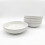 Reactive Cream Glaze Dinnerware Pasta Bowl 4pc Set 21.5cm 1