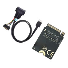 2230 M.2 PCIE to SFF8612 8611 Interfaces Card Comes With Hard