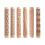 6 Pcs Clay Rolling Pin Textured Hand Roller Wooden Handle Pottery Tools Set Durable Easy To Use 1