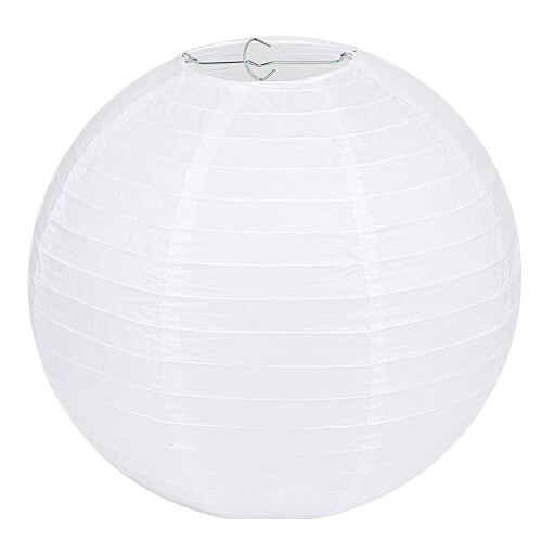 Solcelledrevne havelamper Runde papir LED udendørs lys