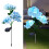 Solcellslykta med hortensiablommor, 1-pack 1