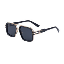 Fashionable Square Sunglasses Comfortable Design Double Beams-1