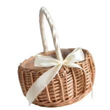 Classical Handwoven Willow Container Display Holder Perfect-L