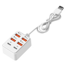 Adaptateur répartiteur de charge USB 4/6 ports-6 ports de sortie